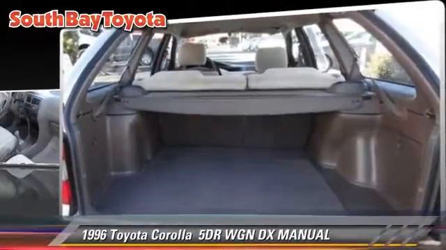 Used 1996 Toyota Corolla DX MANUAL - Gardena, Torrance, Hawthorne, Carson, Compton смотреть онлайн