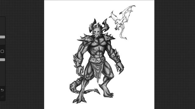Character design drawing stages with procreate / Procreate tutorial / Procreate drawing смотреть онлайн