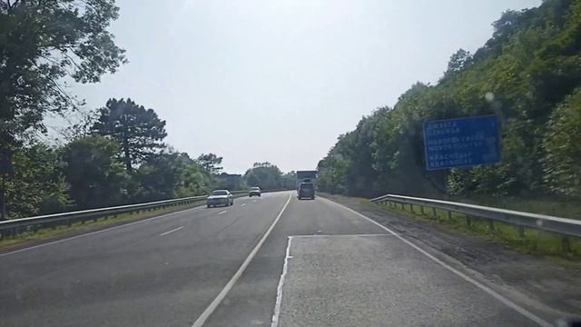 Джубга и Лермонтово - последние или первые поселки на Море при въезде и выезде! Прощаюсь с морем! смотреть онлайн