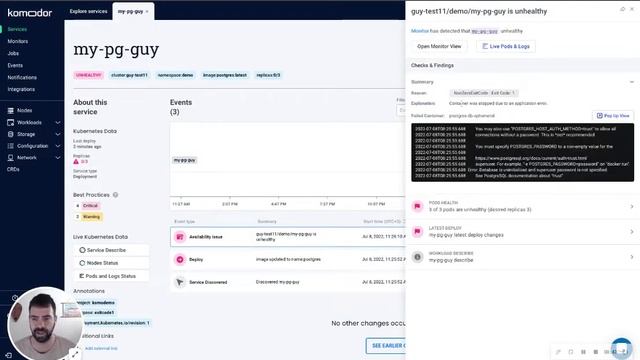Solving CrashLoopBackOff Errors the Easy Way With Komodor смотреть онлайн
