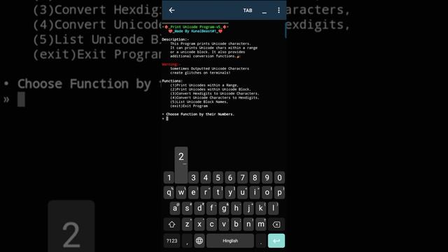 Python Program - Print Unicode Characters смотреть онлайн