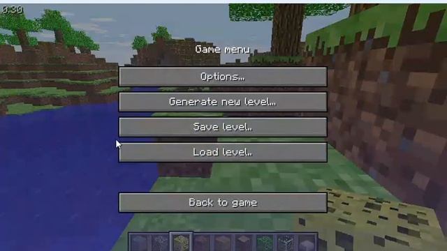 Minecraft Classic 0.30 (c0.30_01c) Gameplay