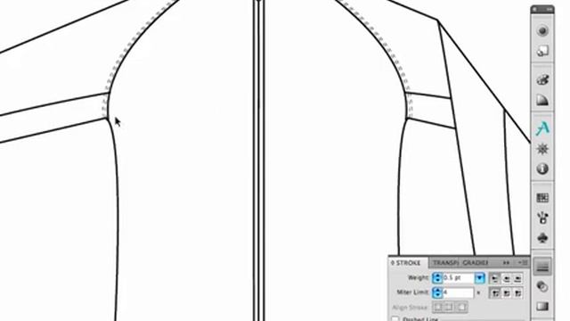Learn How To Use a Technical Apparel Design Flat - Step 3 смотреть онлайн
