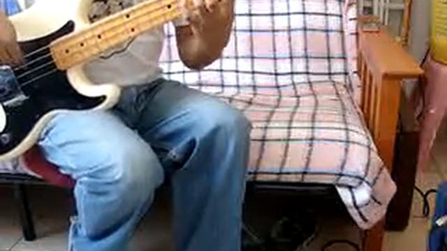 I Was Made To Love Her - bass cover with FENDER PRECISION U.S.A. 77 смотреть онлайн