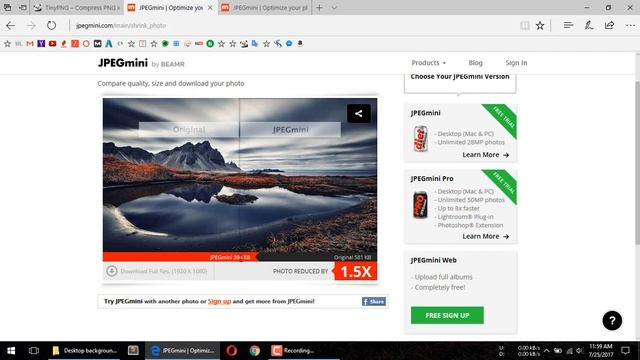 A Comperision Betwen TinyPng and JpegMini Which compress more in free version смотреть онлайн