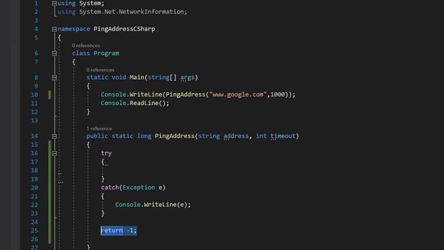 How to Ping an Ip Address Using C# (Get Ping Time/Latency) смотреть онлайн