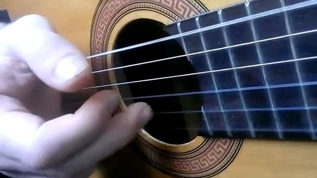Перебор "Восьмерка" Б3212323 на гитаре. Как играть? смотреть онлайн