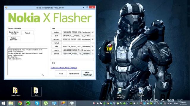 Nokia X Flash stock ROM with NX Flasher смотреть онлайн