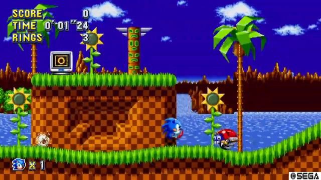 [PATCHED] Sonic Mania bug: Going to the Knuckles section with Sonic in GHZ act 1 смотреть онлайн