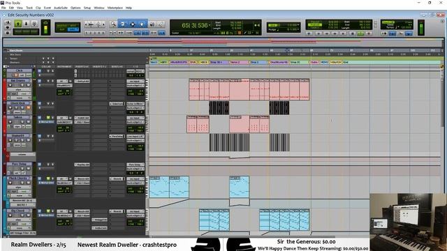 8/22/16 Musical Sketch Farting in Pro Tools 12.5 (Part 9) смотреть онлайн