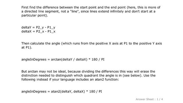 PYTHON : How to calculate the angle between a line and the horizontal axis? смотреть онлайн