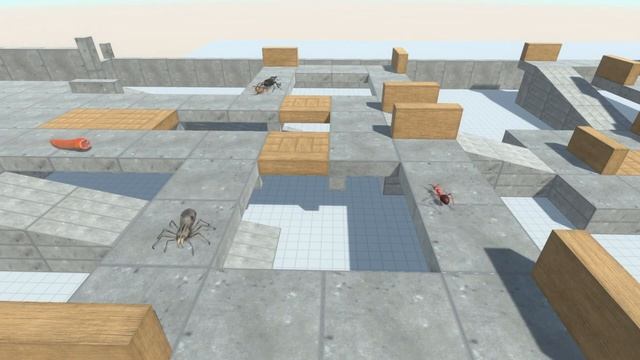 Zig-Zag Race Track|Animal Revolt Battle Simulator смотреть онлайн