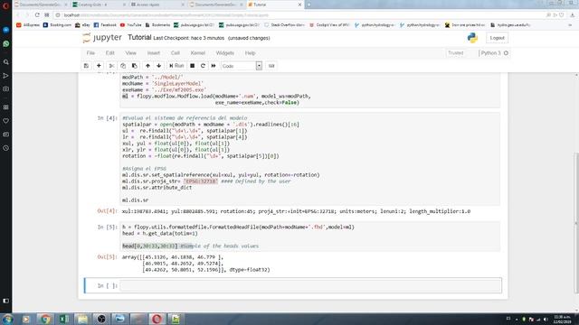 Determination of Flow Direction Vectors from a MODFLOW Model with Python and Flopy - Tutorial смотреть онлайн