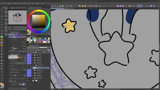 The Magic of REFERENCE LAYERS in Clip Studio Paint смотреть онлайн