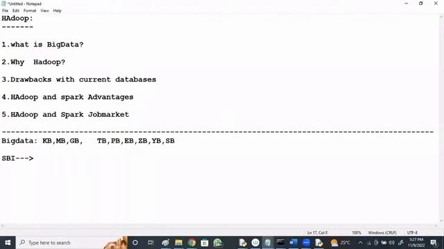 BIG DATA HADOOP by Mr. N. Vijay Sunder Sagar Sir смотреть онлайн