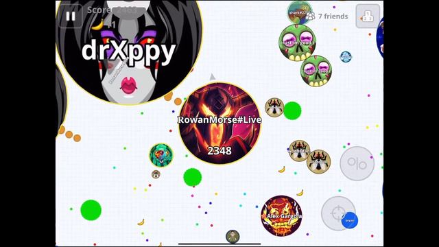 Agar.io Stream (US/West 1) Road to 2k subs! смотреть онлайн