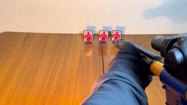 Realistic Ball Bullet M416 Airsoft Toy Gun Unboxing and Testing смотреть онлайн