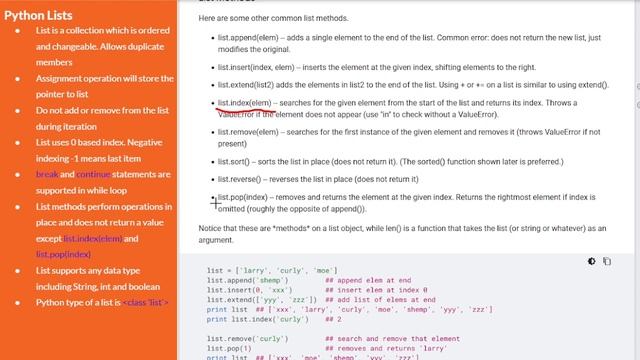 Lists in Python Programming, Python Data Structures | Python Prep смотреть онлайн