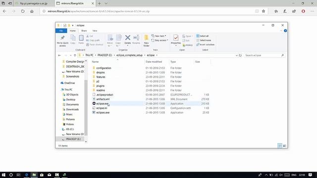 installation of tomcat and eclipse IDE смотреть онлайн