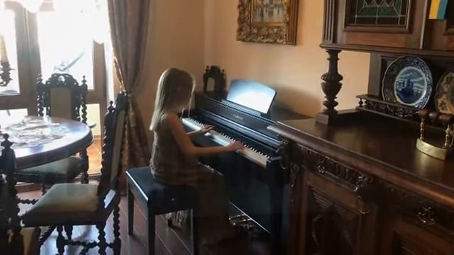 Melody - Paul Mauriat performed by Kateryna Kuryliv(piano cover) смотреть онлайн
