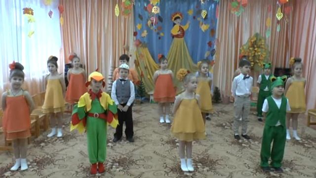 Песня "Осень раскрасавица". Детский сад "Радуга" комбинированного вида, г. Рузаевка смотреть онлайн