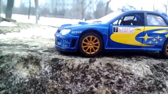 Subaru Impreza WRC 2007 Sport Car Toy Model | Kinsmart Cars Collection смотреть онлайн