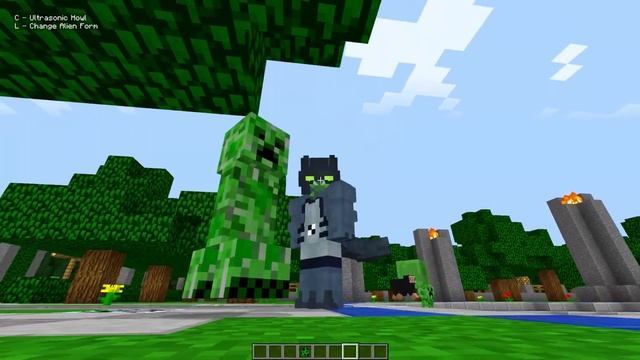 BEN 10 Addon UPDATE for Fisk's Superheroes Mod in Minecraft смотреть онлайн