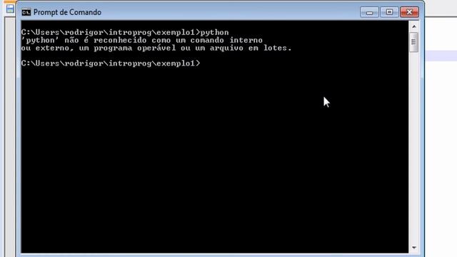 Alo Mundo em Python e configuração do PATH смотреть онлайн