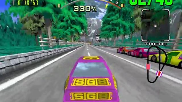 Daytona USA Arcade Play With Rival Car 00 смотреть онлайн