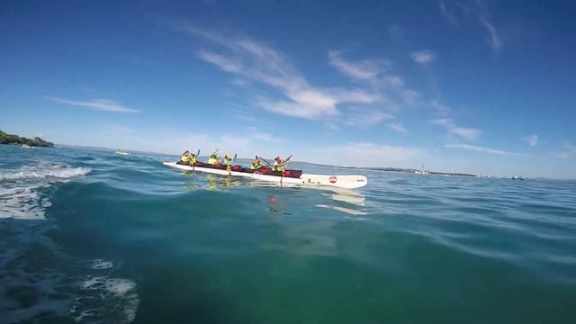 Waka ama LDN paddling with Team Kaiarahi Toa Horouta смотреть онлайн