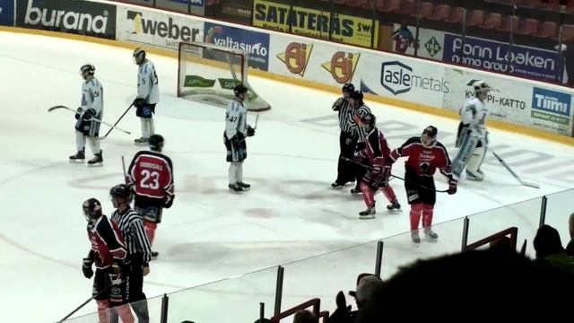 A-Ässät-Pelicans 22.3.2014. Pelicansin Björninen pelleilee. Lehtinen vastaa:-) смотреть онлайн