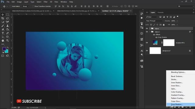 How to Create Epic Portfolio Profile Design in Photoshop - Photoshop Tutorials смотреть онлайн