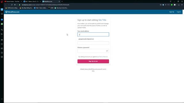 How to Accept a Wordpress Invite and Setup an Account смотреть онлайн