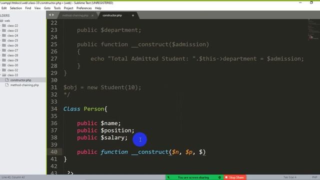 OOP construct смотреть онлайн