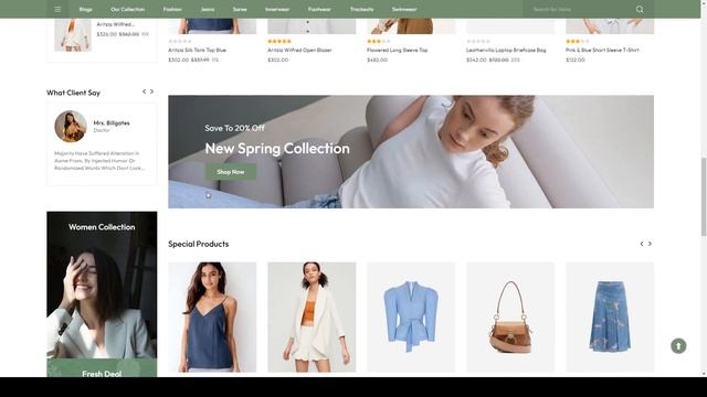 Tenfency - The Fashion Store Responsive Opencart 3X Theme clothes clothing fashion смотреть онлайн