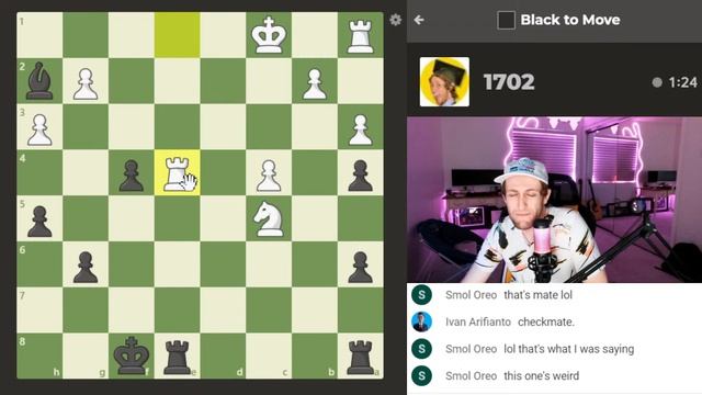 CHESS PUZZLES LIVE DONT MISS DONT CLICK :) смотреть онлайн