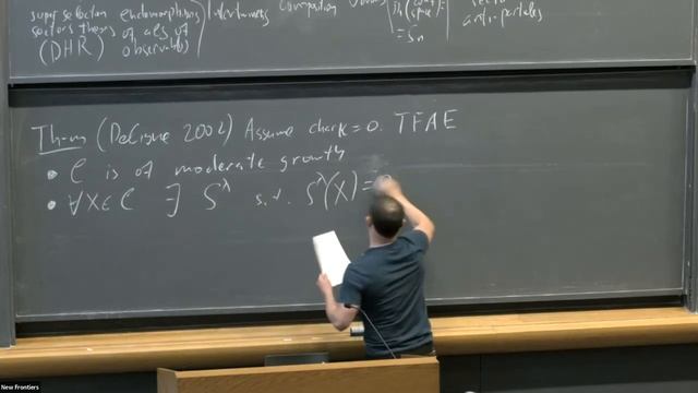 Victor Ostrik | June 22, 2022 | Frobenius Exact Symmetric Tensor Categories