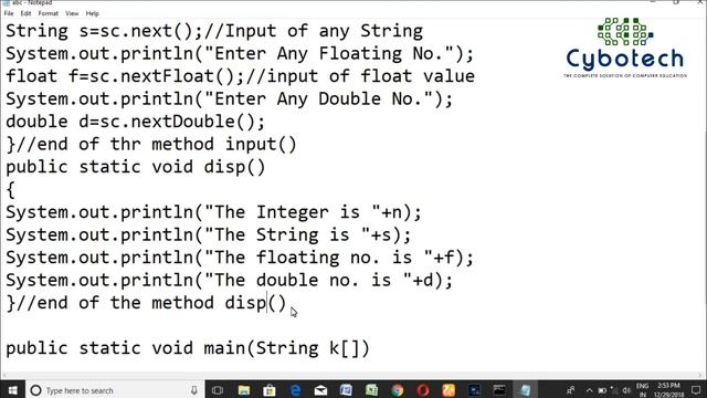 Function, Static Variable and Global Variable in Java - Object-Oriented Programming - YouTube смотреть онлайн