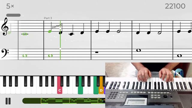 Mary Had A Little Lamb Yousician Piano Level 5 смотреть онлайн