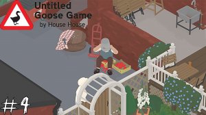 Untitled Goose Game #4 |Прохождение| Гусь в пабе