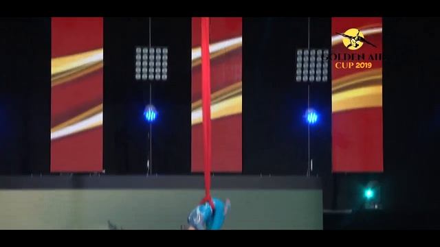 Уманская Дарья / Aerial silk: Дети 12-14 профи / Golden Air Cup 2019 / смотреть онлайн