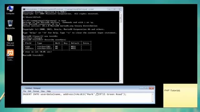 PHP Tutorial for Beginners Insert data into database смотреть онлайн