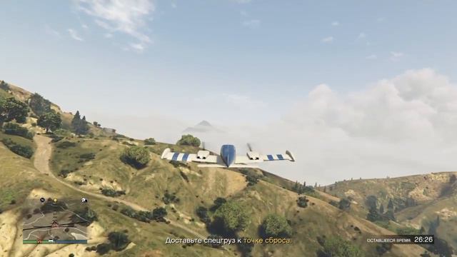 Играем в:Gta Online-Доставляем особый груз(#3)