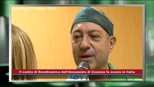 Il centro di Emodinamica dell'Annunziata di Cosenza fa scuola in Italia смотреть онлайн
