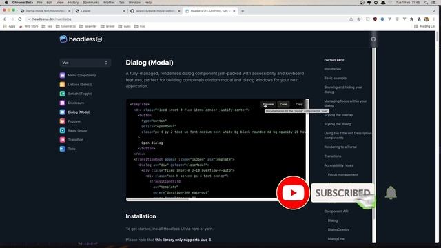 Laravel Inertia JS Movie App - Full Frontend Tutorial - Laravel Tutorial смотреть онлайн