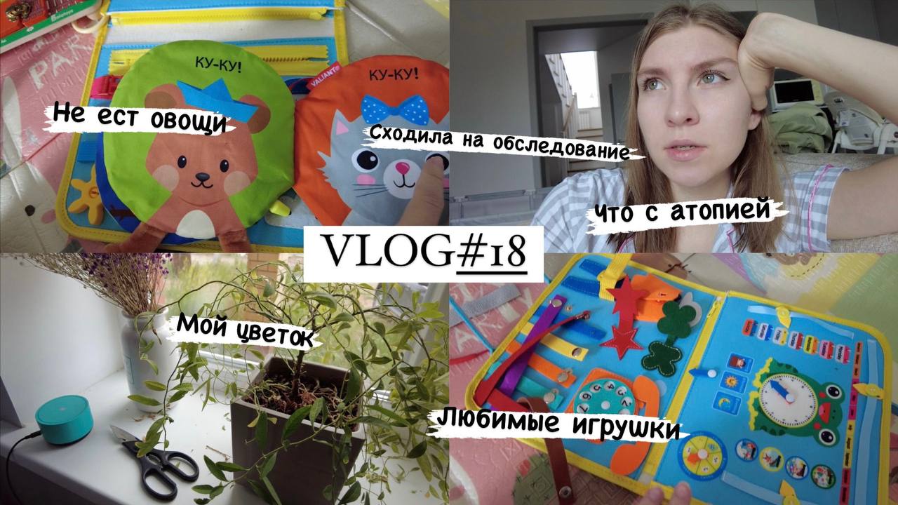 VLOG#18 СХОДИЛА НА ОБСЛЕДОВАНИЕ. НАШИ ИГРУШКИ. ЧТО ПОМОГЛО ПРИ АТОПИИ смотреть онлайн