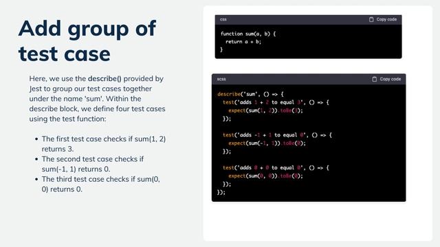 Unit test in Javascripts with JEST смотреть онлайн