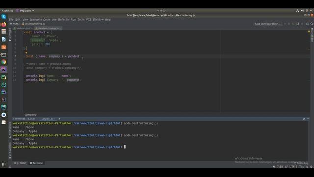 Object & Array Destructuring in VueJS - Learning Programming Languages смотреть онлайн