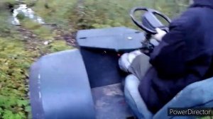 Охота за клюквой на каракате Охотник.