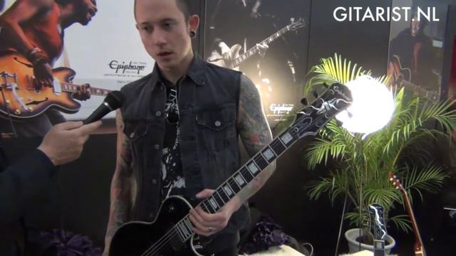Matt Heafy presenteert zijn Epiphone signature - Mijn Gitaarwereld, Gitarist 267, juni 2013 смотреть онлайн